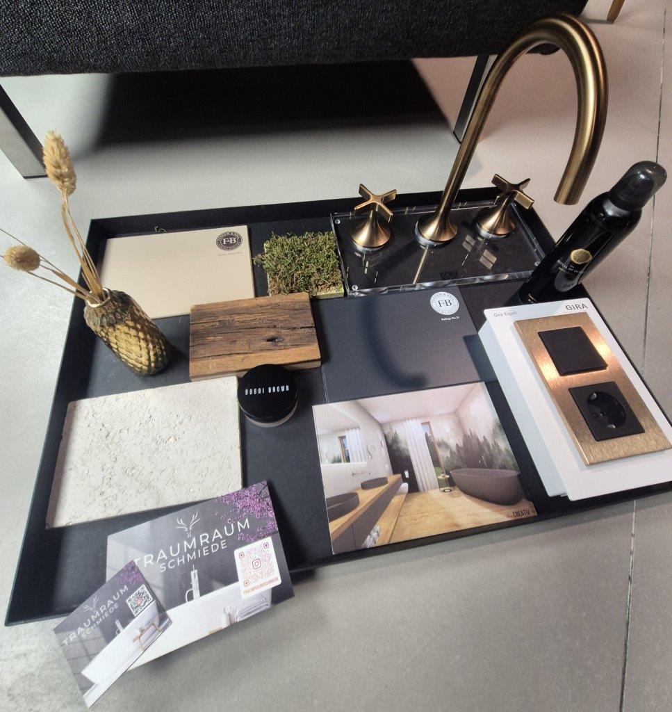Materialplanung und Moodboard bei der Traumraumschmiede